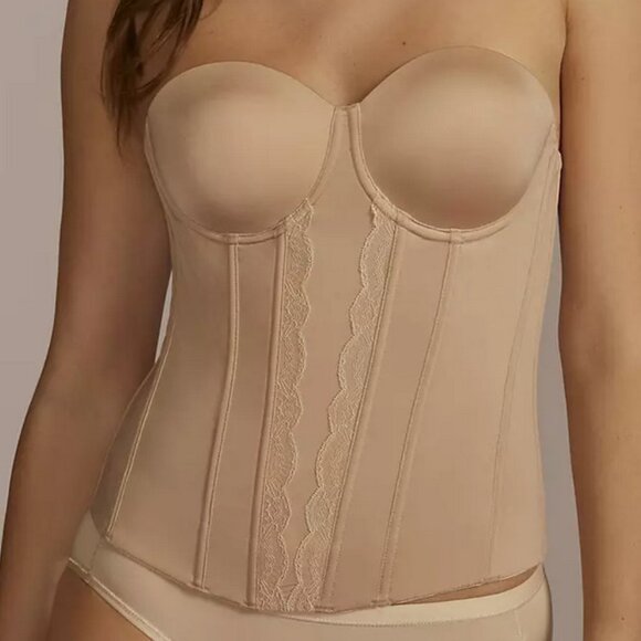 Galina Signature Satin Torsolette Bustier STYLE# 90222 - Picture 1 of 2